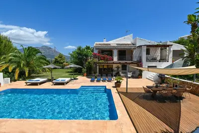Image de Belle villa romantique à Javea, Costa Blanca, Espagne  avec piscine privée pour 6 personnes