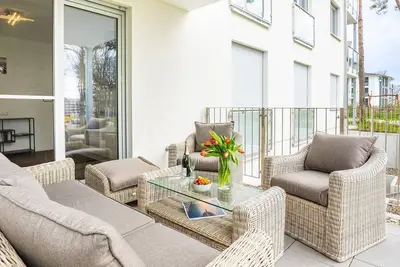 Image de Terrace apartment with garden view - Haffresidenz (5. 4) - 5. 4