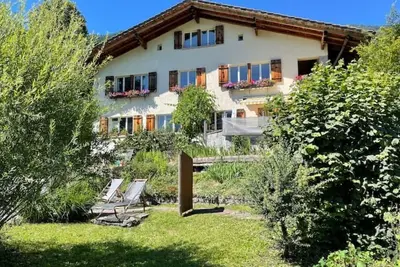House with beautiful lake view, garden and pool