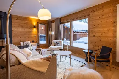 Image de Chalet Méribel 6 pers. , jacuzzi, ski-in\/ski-out