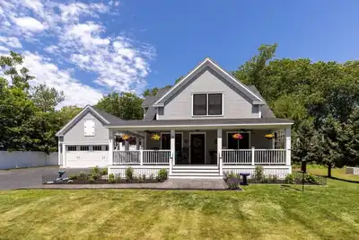 One mile to the Beach and a Backyard Oasis!