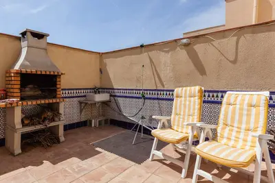 Image de Appartement de vacances \"Tres Terrazas\" avec vue sur la mer, piscine partagée et Wi-Fi,