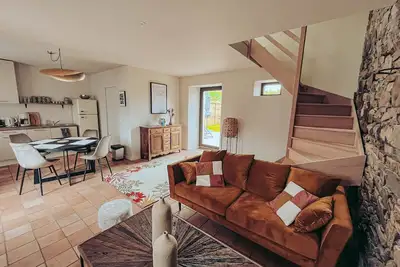 Image de Le Lodge #1 avec Jardin accès Piscine - Perros Guirec