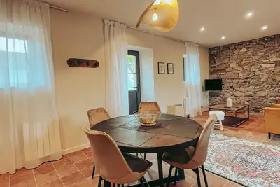 Image de Le Lodge #2 avec Jardin accès Piscine - Perros Guirec