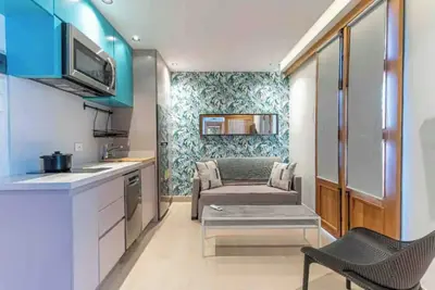 Image de T2 Spectacular studio with balcony and kitchen downtown