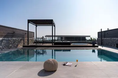 Image de Luxury Rhodes Villa | 3 Bedrooms | Villa 6. 2 | Great Sea Views | Jacuzzi | Close to Beach