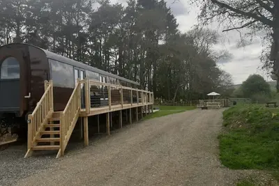 Image de Railway carriage - perfect for families, friends or couples in a perfect location