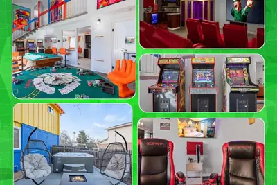 Image de 420Friendly 7br HotTub Sauna Theater Ps5 Arcade RedRocks