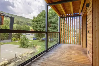 Agréable appartement pour 8 personnes avec Wifi, Tv, terrasse, vue panoramique et parking