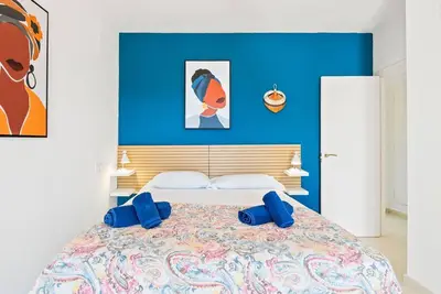Maison de vacances privée avec climatisation, Wifi, piscine, Tv, terrasse, vue panoramique, parking
