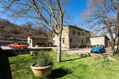 Image de Appartement dans une maison de vacances avec Wifi, terrasse, animaux admis, vue panoramique, parking