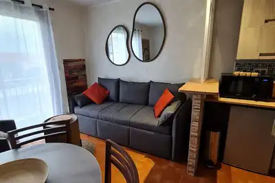 Image de Appartement de 38 m2, garage privatif, 4 vélos, au calme, à 200 m de l'océan.