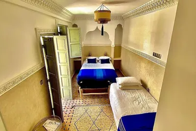 Image de Riad Magnolia Chambre bleu triples