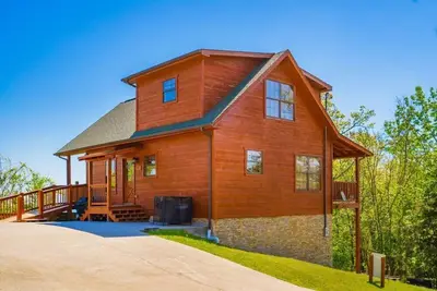 Image de Cheerful 4 bedroom cabin with views and Hot tub