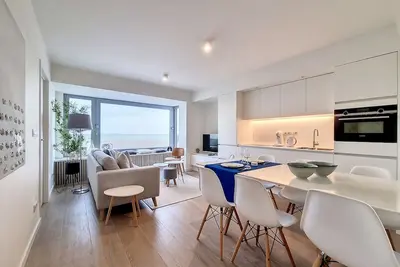 Image de Appartement vue mer Heist - 6p- Cabine de plage