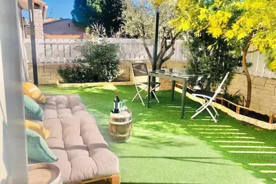 Image de House with quiet garden - 15 min from the beaches of Marseillan and Cap d'Agde