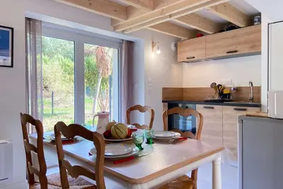 Image de Maison calme avec jardin privé, 4 couchages, proche de La Baule