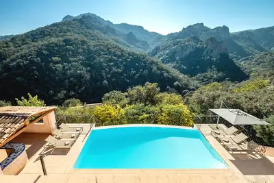 Villa Baladou, Vue Sublime Mer et Montagne, 8p
