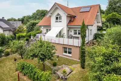 Image de Appartement \"Im Oberdorf\" avec terrasse, jardin partagé et Wi-Fi.