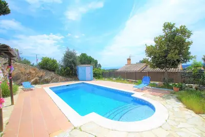 Image de V&V Lloret-Villa Galaxia : belle maison pour 6 personnes avec piscine au calme