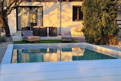 Image de Villa Louise climatisée 3chambres piscine privée & jardin au coeur de Ruoms