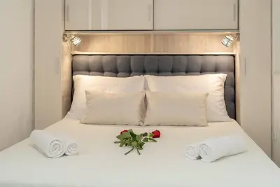 Image de Maison de vacances Vrsine pour 1 - 4 personnes avec 2 chambres à coucher - Maison de vacances