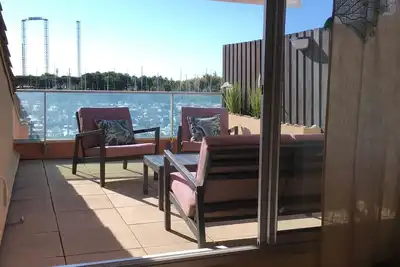 Image de Sympathique appartement duplex avec terrasse et vue