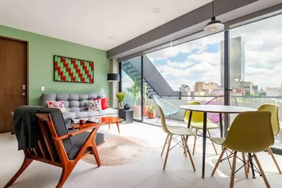Image de Bellas Artes & Downtown Views from a Stylish apt