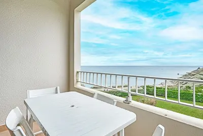 Image de Studio vue mer 5 pers, loggia, plage à 100m