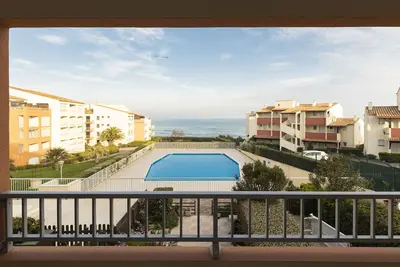 Image de Studio vue mer 4 pers, plage Ă 80m