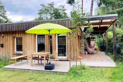 Image de Détente à Grimnitzsee avec terrasse, jardin et Wi-Fi.