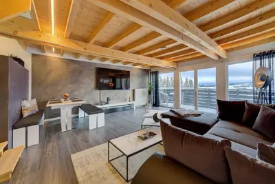 Image de Chalet mit Whirlpool und Sauna
