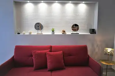 Image de Charming apartment 50 meters from the ma with 6 beds.