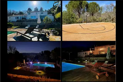 Image de Villa provençale d'exception au calme avec terrain privatif de sports et loisirs