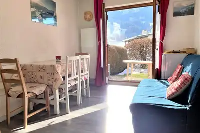 Image de Charmant studio+jardin vue pistes Ă Praz-sur-Arly