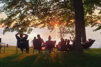 Image de Beautiful lake views and an ample private space on the south end of Mille Lacs.
