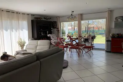 Image de villa proche lac de biscarrosse grand jardin