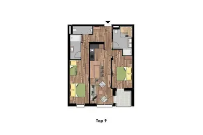 Image de Top 9 Family with sauna - Wildbach Lodge Dienten