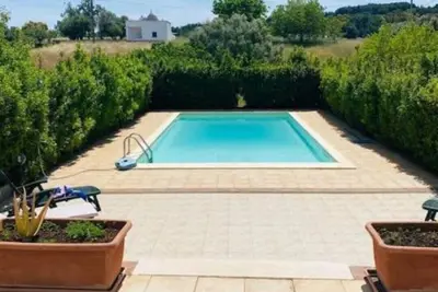 Trulli with private pool for exclusive use