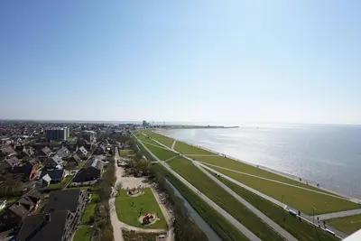 Image de Wohnung Gezeitenblick im Büsumer Hochhaus mit Blick auf Büsum und dem Meer!