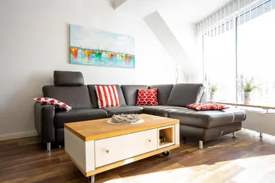 Image de Meerjungfrau 2 mit Seitlichem Meerblick im Haus Rosengarten