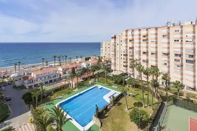 Image de Appartement de vacances \"Sol y Playa A83\" près de la plage avec piscine partagée et Wi-Fi
