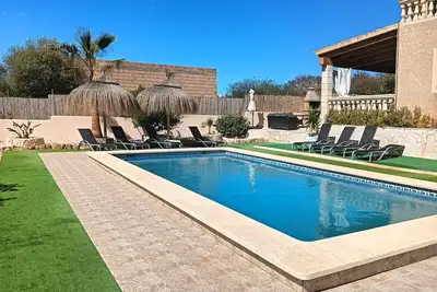 Image de Villa Domingos, a comfortable holiday house with a private pool and Bbq in Cales de Mallorca