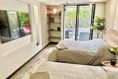 Image de Apartment with private Patio in Chapinero, nearby Zone G