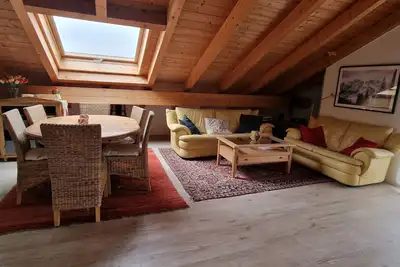 Image de Magnificent view of the Kampenwand: ciao-aschau Kirschgarten vacation apartment