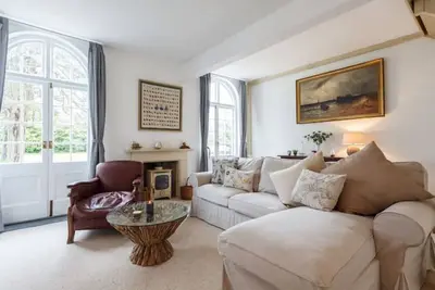 Sea, sand shingle, nature and forest