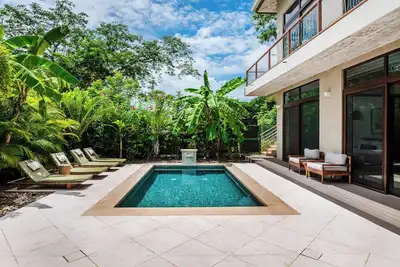 Image de Exotic Villa with Private Pool, 10-Min Walk to Surf, Town and Beach with Beach Club Access!
