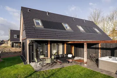 Image de Belle maison de vacances avec wellness