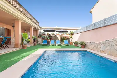 Image de Cas Barber - Villa with private pool in Muro. Free WiFi