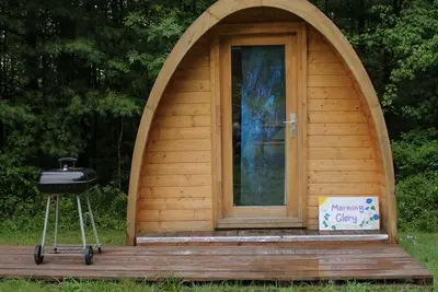 Image de Morning Glory Camping Pod for 2 in Woodland Campground